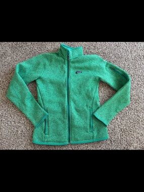 Patagonia Better Sweater Green Full-Zip Fleece Jacket